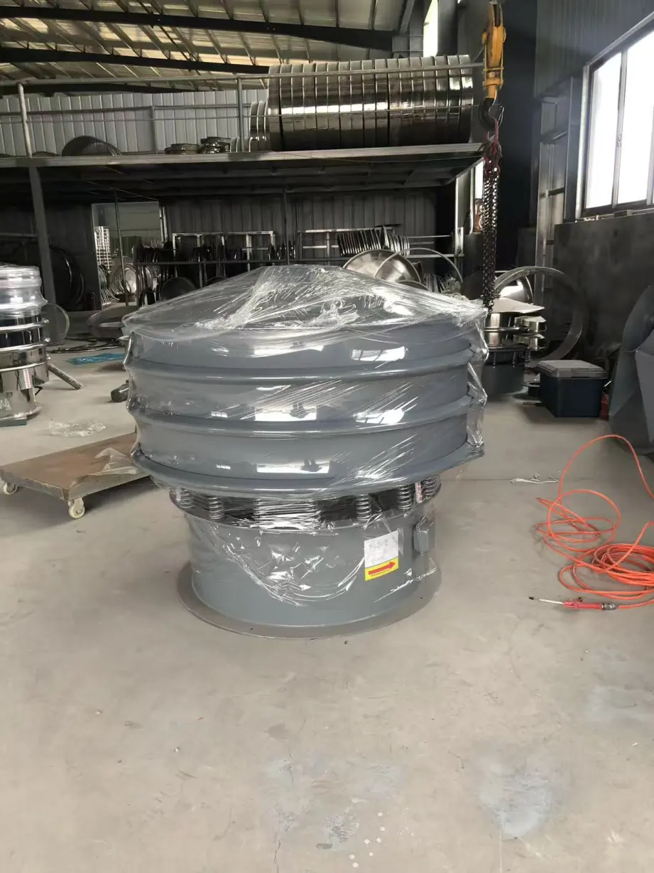 Tela vibratória rotativa - Tela Vibratória - foodmachtech